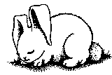 [twee rabbit graphic.  Yech.  Harvey it ain't.]