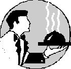 [imagine a picture of a waiter holding a steaming covered dish...]