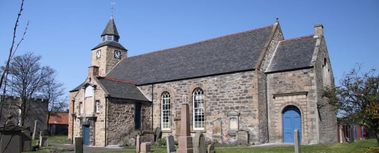 Church and Manse as built by Davidson.
