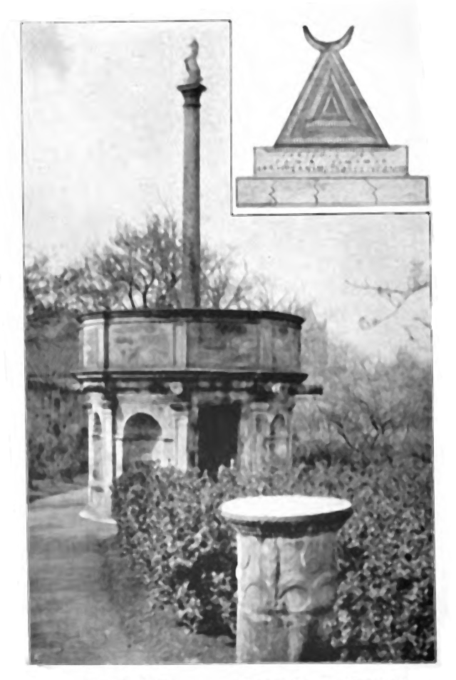 Market Cross.     Church Pillar.     Memorial Stone.